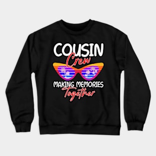 Cousin Crew Summer Vacation Beach Family Trip Matching Crewneck Sweatshirt